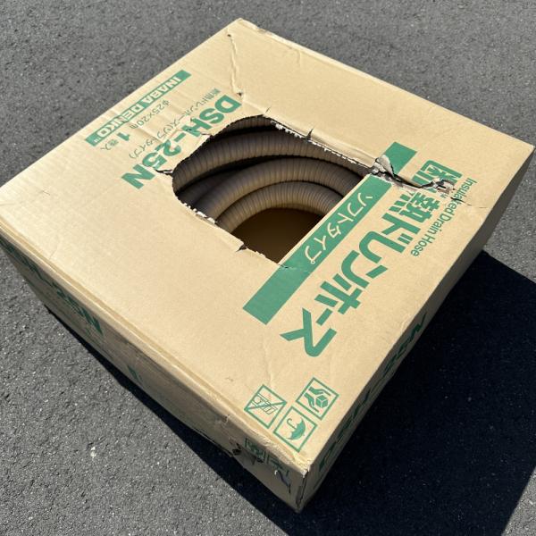 使いかけアウトレット品 因幡電工 断熱ドレンホース Φ25 20M DSH-25N