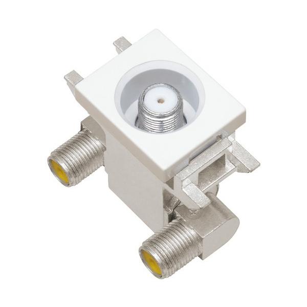 DXアンテナ 小形直列ユニット 中間用 入力・テレビ端子通電仕様 4K・8K