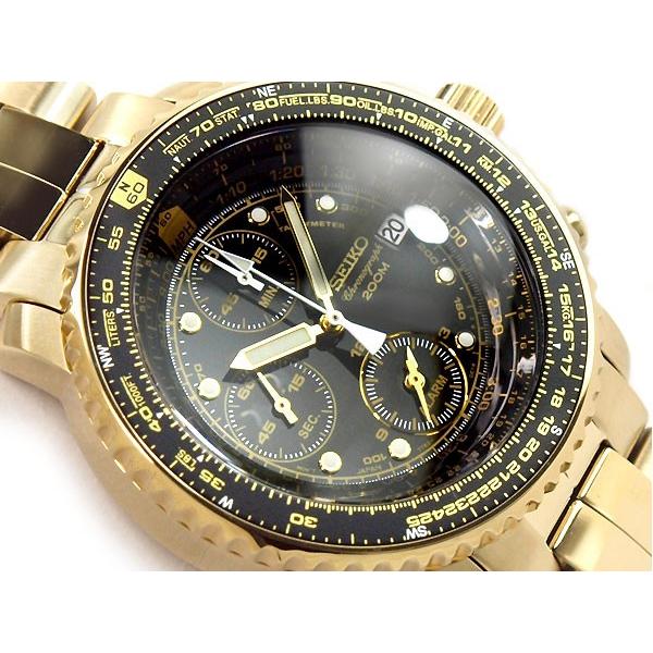 逆輸入 SEIKO セイコー クォーツ パイロットアラームクロノグラフ