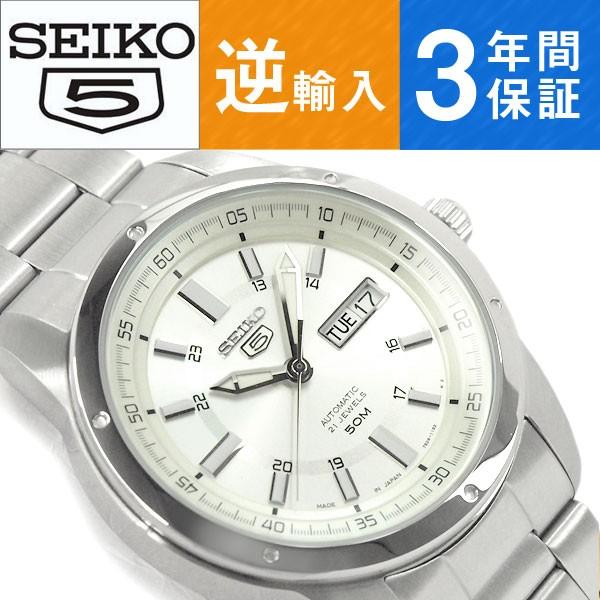 日本製 逆輸入 Seiko5 セイコー5 自動巻き メンズ 腕時計 Snkn09j1 当店でのサイズ調整不可 Snkn09j1 セイコー時計専門店 スリーエス 通販 Yahoo ショッピング