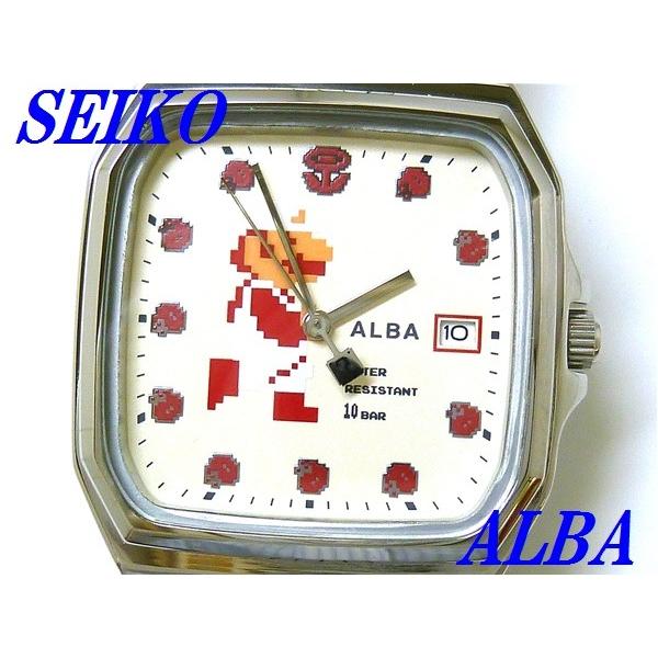 ALBA 腕時計　スーパーマリオ　コラボレーションモデル　ACCK421 Seiko Alba Super Mario Collaboration Model ACCK421