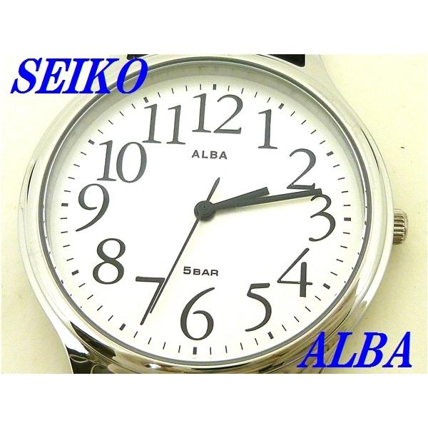 ☆新品正規品☆『SEIKO ALBA』セイコー アルバ 5気圧防水腕時計 メンズ 