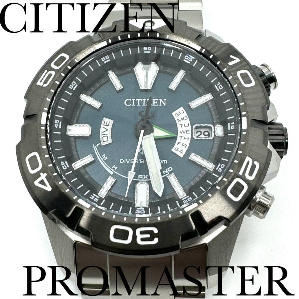 CITIZEN プロマスター AS7145-69L 【レア極美品】カーボンベゼル PROMASTER シチズン 腕時計 プロマスター マリン AS7145-69L 新品正規
