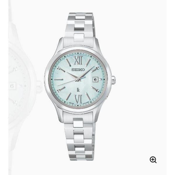 美品 稼働品 セイコー レディース 腕時計 アイスブルー シェル文字盤 ルキア LUKIA SEIKO セイコー ルキア HEE001J Essential Collection 限定