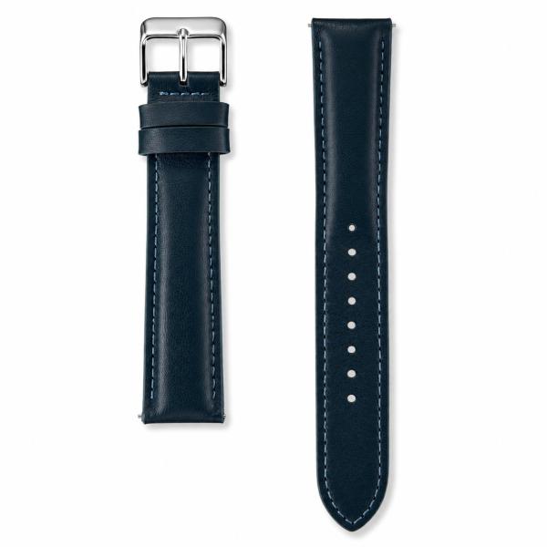 非売品　グランドセイコー　レザーベルト(ネイビー) 20mm SEIKO（セイコー） 純正 時計バンド 20mm RS07P20NY 牛革 スムース 紺