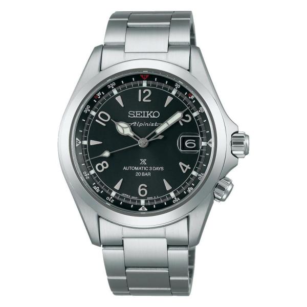 【SEIKO/セイコー】 プロスペックス　アルピニスト コアショップ限定 SBDG091（6R35-00E0） 腕時計 ステンレススチール/レザー 自動巻き/オートマ ダークグリーン文字盤/ブラウン革 メンズ【中古】【真子質店】【GD】【YMaMi】 SEIKO/セイコー】 プロスペックス アルピニスト コアショップ限定