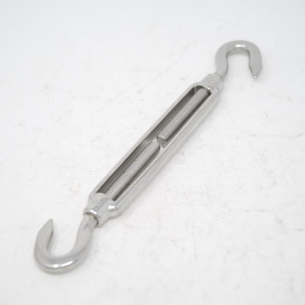 タンバックル  8mm ステンレス  SUS304 ワイヤー ロープ タイロッド ターンバックル 工場 現場用 商品 生産加工用品 機械部品 両端フック 枠式