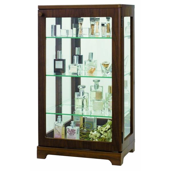 おしゃれ 鏡 ミラー 全身 ショーケース コレクションケース ガラスケース 棚 ディスプレイ 送料無料 一部地域を除く 雑貨 600 T 綺麗 セレブ カルトーネ 茶 高級 収納 ブラウン モック