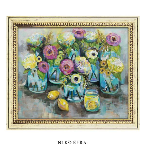 ひまわり畑 絵画 油絵 大澤扶二子□ひまわり□向日葵□真作保障□