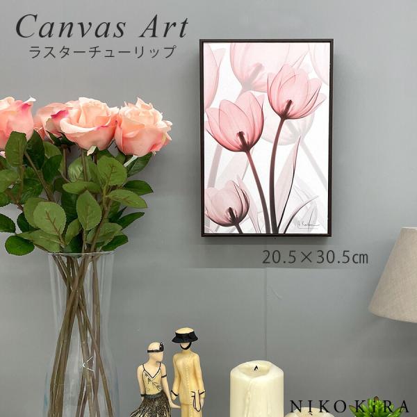 ポップアート　花　チューリップ 絵画　インテリア　　ハンドメイド　BAEZ3 Flower Season】木製パネル | BAEZ3 ｜インテリア絵画 アートの