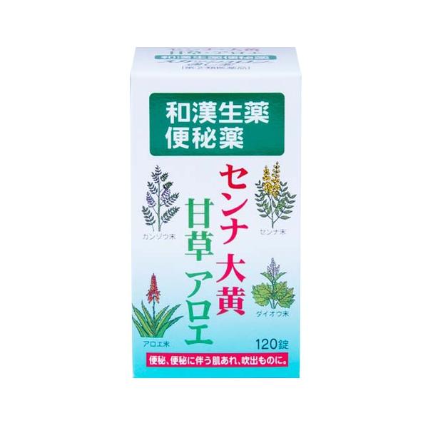 スカッシュロン 通じ薬 120錠 【指定第(2)類医薬品】 センナ 大黄 便秘 優しい下剤 置き配 EAZY対応