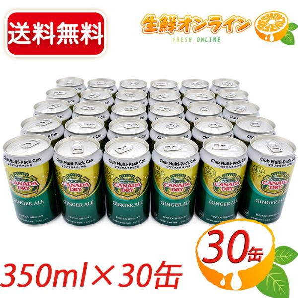 他サイト： ≪350ml×30缶セット≫【ジンジャーエール】GINGER ALE カナダドライ 炭酸飲料 缶ジュース 大容量 クラブマルチパック缶 コカコーラ【costco コストコ通販】の商品画像