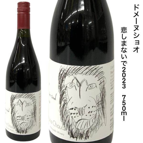 日本ワイン ドメーヌショオ 悲しまないで 2023 750ｍｌ 赤ワイン