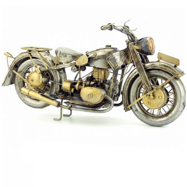 サイドカー Germany BMW R71 レトロ ブリキ製 ビンテージバイク サイドカー Germany BMW R71 レトロ ブリキ製 ビンテージバイク