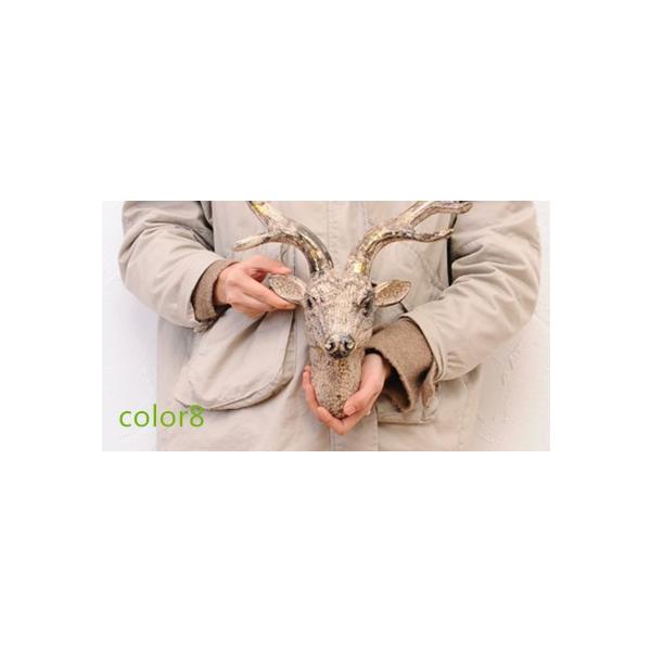 壁飾り 壁掛けオブジェ インテリア シカ リビング 玄関 アニマルヘッド