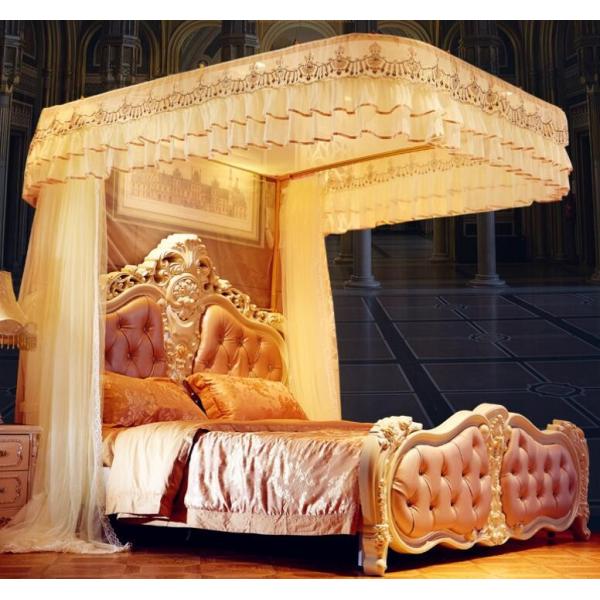 ■素材 蚊帳：高級綿、ポリエステル 付属：アルミボール、フック、ヒモ■組み立て：約15分（女性一人も簡単にできる ）■手洗い可能■サイズ：シングル、セミダブル、ダブル、クィーンベッド用までございます。　サイズ：横210×長さ120×高さ21...