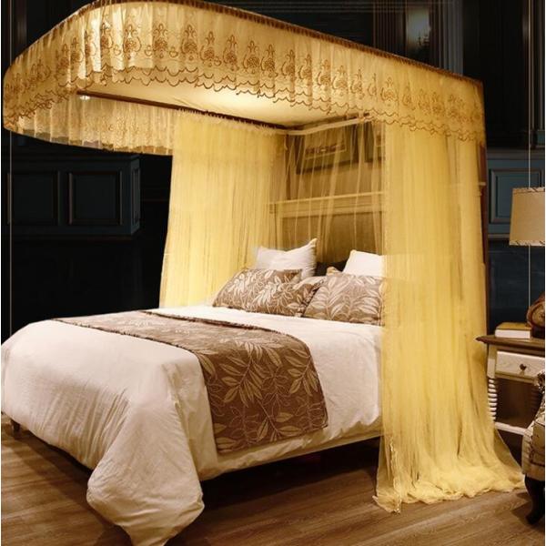 蚊帳 かや カーテン カヤ 薄い蚊帳 欧風 シングル ダブル クィーン