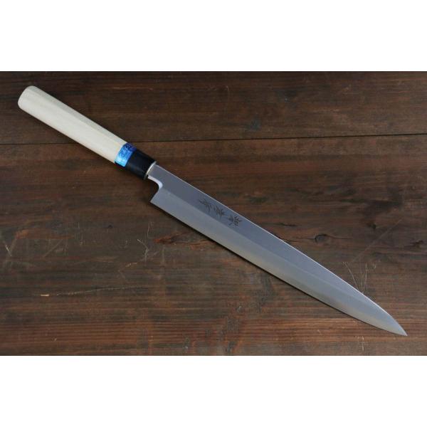 CHEF INOX 柳刃包丁 モリブデン鋼270mm 堺 孝行 INOX モリブデン鋼 柳刃包丁 朴柄 -270mm : 清助刃物 - 通販