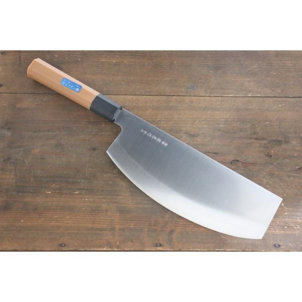 堺 孝行 モリブデン鋼 寿司切り包丁 240mm プラスチック抗菌柄 : 清助