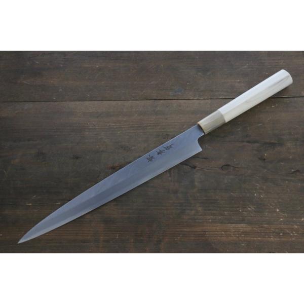 フグ引包丁　ふぐ引包丁　水牛柄　正宗　匠鋼　御料理庖丁　左用　270mm ふぐ引包丁｜東京築地の老舗包丁店 東源正久