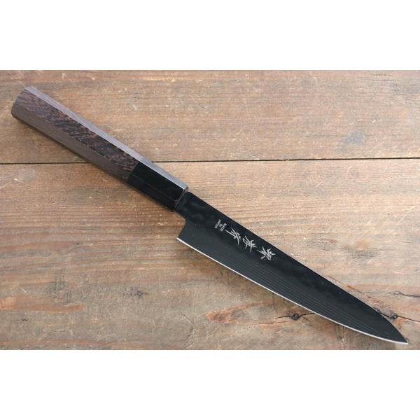 堺孝行　ペティナイフ　果物ナイフ　150mm 黒影　V金10号　青木刃物製作所 堺孝行 ペティナイフ 果物ナイフ 150mm 黒影 V金10号 青木刃物製作所