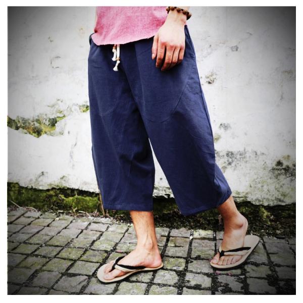 ゆるシルエット ショートパンツ 7分丈パンツ メンズ サルエルパンツ 無地 ハーフパンツ ガウチョパンツ おしゃれ 男性用 麻棉 個性的 ワイドパンツ 夏 Buyee Buyee 日本の通販商品 オークションの代理入札 代理購入