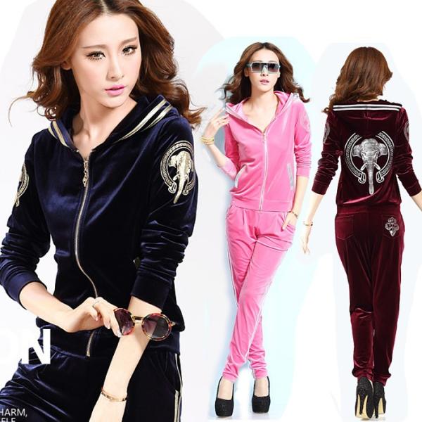 ベロアセットアップ ズボン トレーナー 長袖 新作プリントロゴ 2点セットレディース 上下セットスウェット ルームウェア部屋着 フィットネスウェア Buyee Buyee 日本の通販商品 オークションの代理入札 代理購入