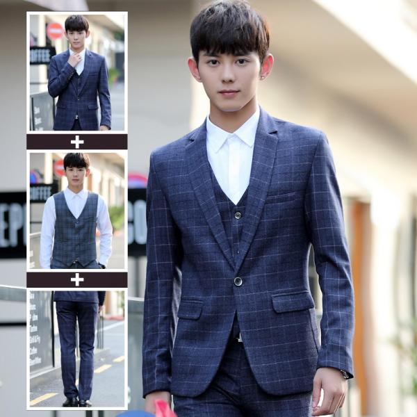 チェック柄 M 3xl スリムスーツ 卒業式スーツ スリーピーススーツ春秋3ピーススーツ カジュアルスーツ イギリス風 ビジネススーツ メンズ 結婚式 二次会 Buyee Buyee 日本の通販商品 オークションの代理入札 代理購入