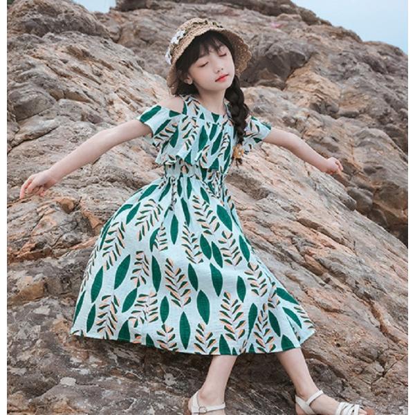 ボヘミア ロングワンピース 女の子 キッズ 子供服 半袖 肩出し Aライン フレアワンピース サマードレス 花柄 ビーチウェア リゾート ハワイ 女児 ジュニア 夏 Buyee Buyee Japanischer Proxy Service Kaufen Sie Aus Japan