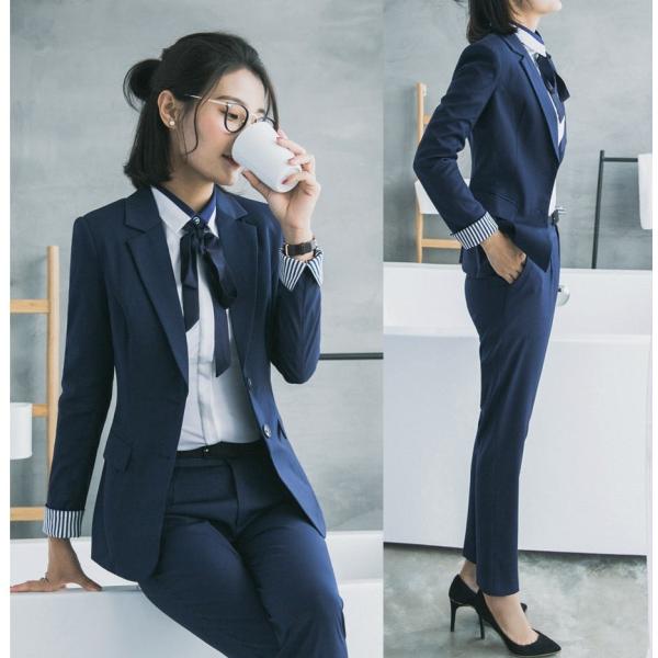 ビジネス テーラードジャケット パンツスーツ レディース 就活 面接 長袖 2点セット オフィス 通勤 Ol 卒業式 卒園式 入学式 入園式 七五三 ママ 母 新作 Ab 2244 成宇合同会社 通販 Yahoo ショッピング