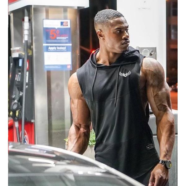 Tシャツ メンズ ノースリーブパーカー フード付き スポーツウエア トレーニング 運動 夏 タンクトップ 男性用 カジュアル ランニングシャツ スポーツウエア Buyee Buyee Japanese Proxy Service Buy From Japan Bot Online