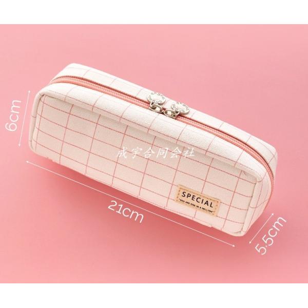 大容量 ペンケース チェック柄 かわいい シンプル 便利 人気 筆箱 筆入れ 化粧ポーチ 中学校 小学校 男の子 女の子 男女兼用 スタディプランナー 文房具 ギフト Buyee Buyee Japanese Proxy Service Buy From Japan Bot Online