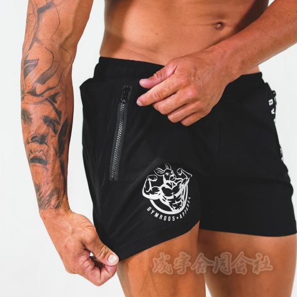 3分丈 ショートパンツ ジョガーパンツ メンズ 短パン トレーニングパンツ スウェット フィットネス ジム スポーツウェア カジュアル 運動着 伸縮性