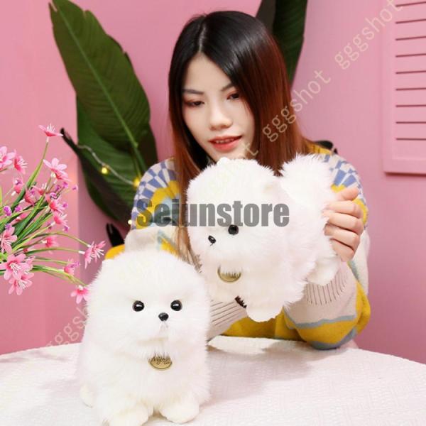 ぬいぐるみ トイプードル リアル 犬 おもちゃ かわいい 贈り物
