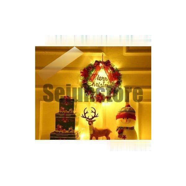 クリスマス飾り 可愛い 冬 壁掛け クリスマス オーナメント クリスマスツリー装飾 部屋 玄関 飾り 華やか デコレーション オーナメント クリスマス用品 ドアリース ドア店舗 庭園 壁飾り ガーランド バラ 人工造花 飾り デラックスリー...