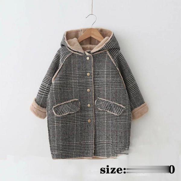 【素材】：ポリエステル【サイズ】：（約） 100着丈54 袖丈39 バスト82肩幅30.5身長参考90-100cm110着丈57 袖丈42 バスト85 肩幅32身長参考100-110cm120着丈60 袖丈45 バスト88 肩幅33.5身長...