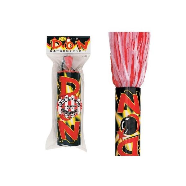 16個限定にて特価です。パーティーに必須アイテムクラッカー・DON紅白クラッカーおめでたい紅白の紙テープが豪快に大量に飛び出します。テープは約3メートル離れて飛んでいきます。バズーカ型クラッカーシリーズの替え弾としても使用できます。※このク...