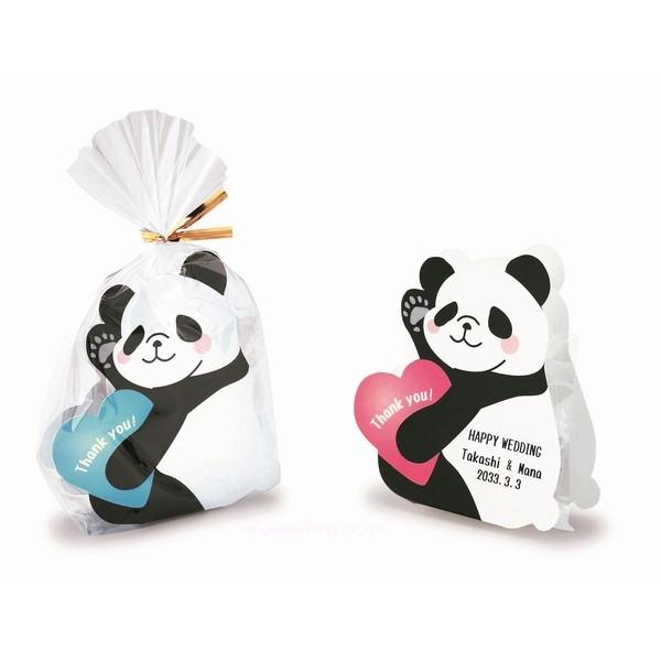 プチギフト挙式日お名前入り チョイスギフト ハートフルパンダオリジナル 0702 F A08 026 ワイハウス 通販 Yahoo ショッピング