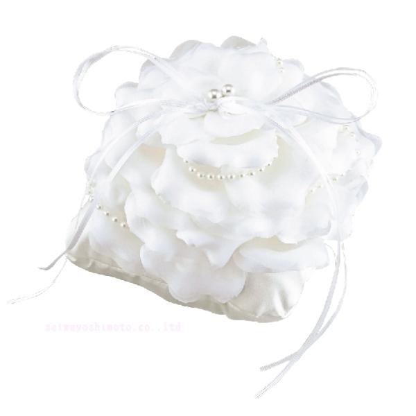 リングピロー エンジェルクッションフラワータイプ ホワイト K En001 ワイハウス 通販 Yahoo ショッピング