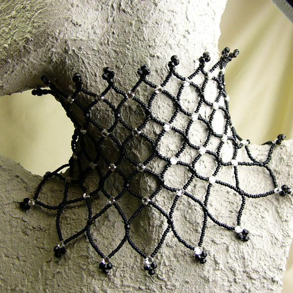 チョーカー ネックレス ドイツ製 ハイアップチョーカー ブラック 黒