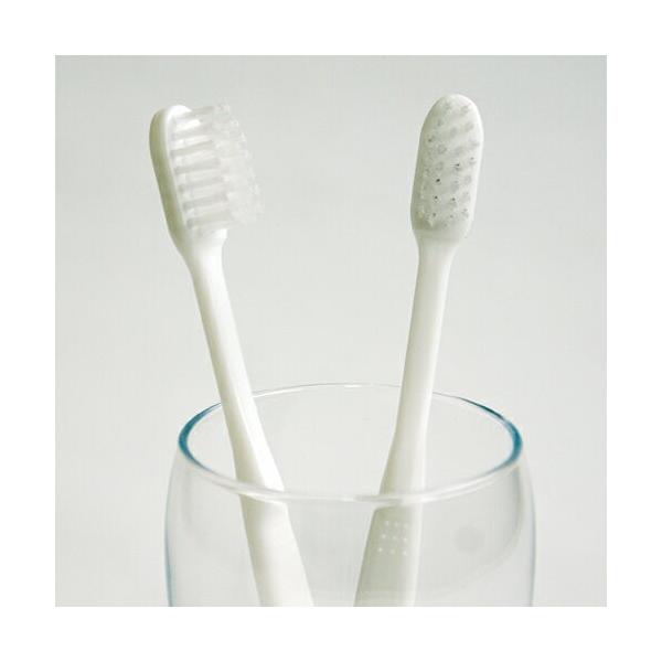 他サイト： 使い捨て歯ブラシ 業務用 粉なし 100本 素ハブラシ 個包装 ホテル アメニティ ポイント利用  倉庫発送の商品画像