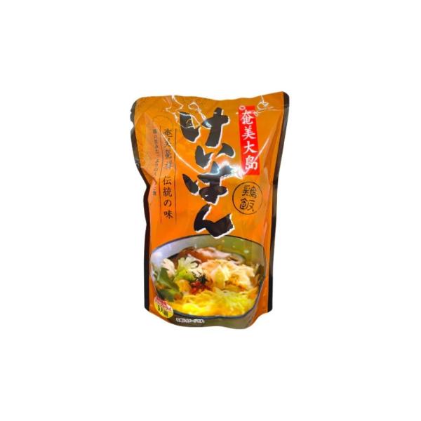 奄美発祥 伝統の味「けいはん（鶏飯）」1袋(5食入り) 【鶏飯の素 ブロック ヤマア フリーズドライ スープご飯 保存食 ご当地 九州】