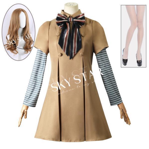 ◆M3GAN ミーガン コスプレ衣装 ウィッグ 子供/大人用 コスチューム cosplay 演出服 アニメ ゲーム ハロウィン仮装 変装