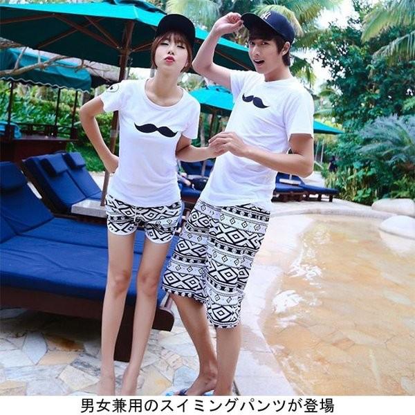 男女別販売 水着 ショートパンツ ペアルック 水泳パンツ エスニック柄 レディース ハーフパンツ メンズ スイミングパンツ ビーチウエア お揃い海パン Sekisbzb015 良品店ヤフーショップ 通販 Yahoo ショッピング