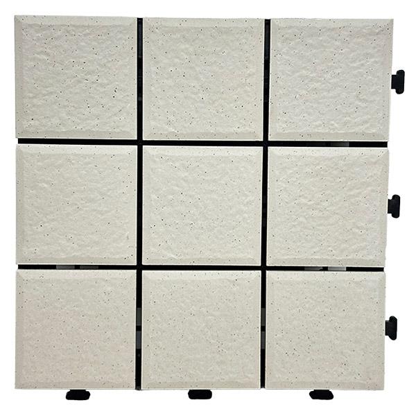 武田コーポレーション ジョイントタイル 3×3 JTM-30GY グレー 1枚 庭