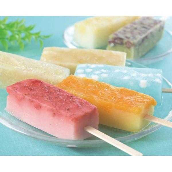 直送・ギフト 「御菓子司 柏鳥堂」7種の葛アイスキャンディーセット