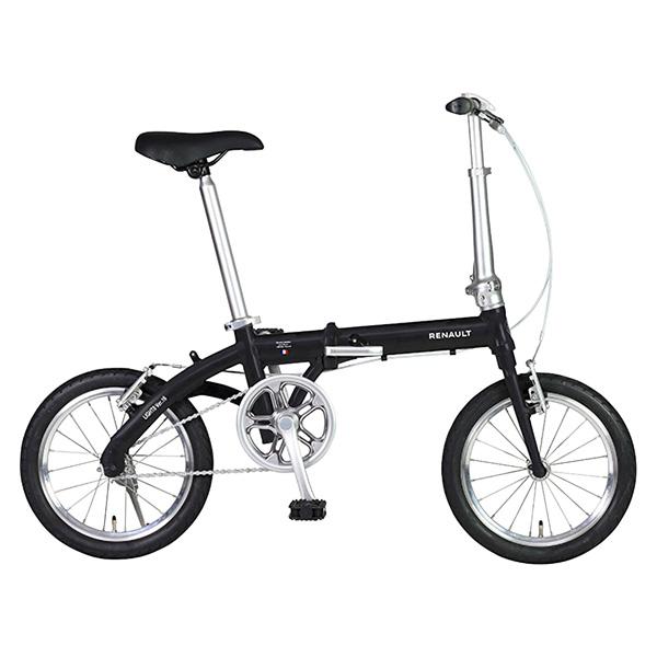 ルノー（RENAULT） RENAULT 16型 折畳み自転車 LIGHT8 Ver.16 ブラック