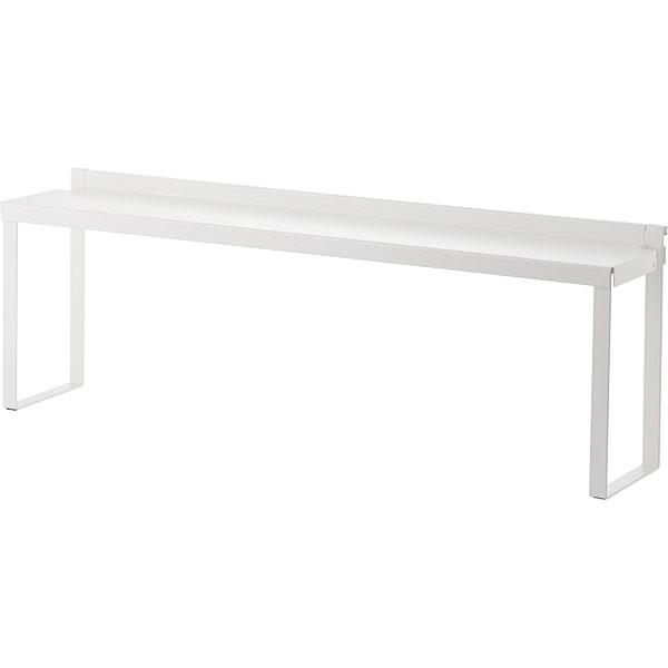 油はねをしっかりガードガスコンロ奥の隙間に置くだけ！油はねや調理汚れをしっかりガードしてくれるラック。ガスホースを通せる穴付き。IHクッキングヒーターやビルトインタイプのコンロ周りのラックとしても使えます。棚板が上に開くので、設置したままガ...