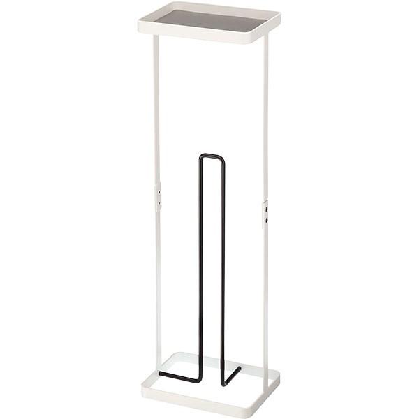 他サイト： 即日出荷 山崎実業 Yamazaki トレイ付きトイレットペーパースタンド プレート ホワイト 7762の商品画像