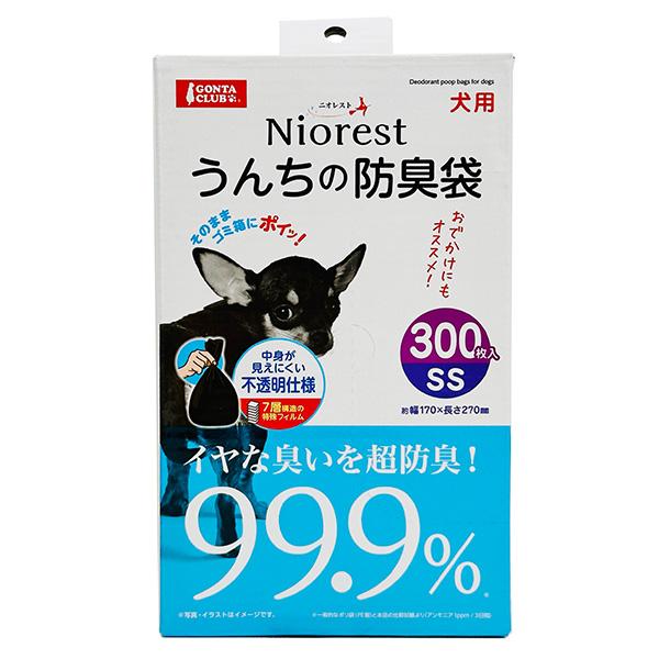 GONTA CLUB 即日出荷 マルカン ニオレスト うんちの防臭袋 犬用SS 300